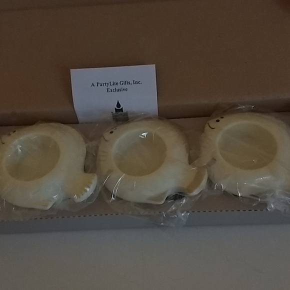 PartyLite aqua pals floating fish tea light holder - Picture 1 of 4